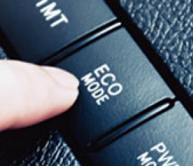 Ford ECO mode button
