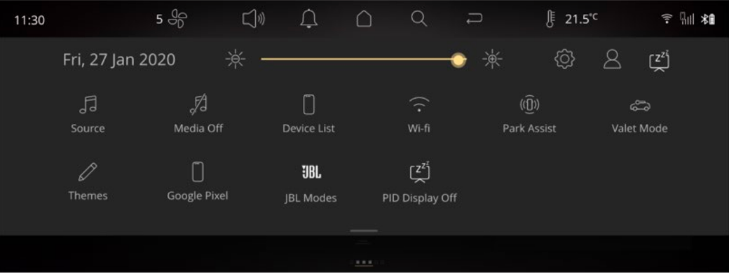 Sierra HMI screen 5